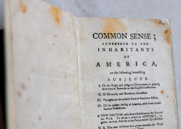 America 250 Exhibit "The Pen is Mightier: Writing a Revolution