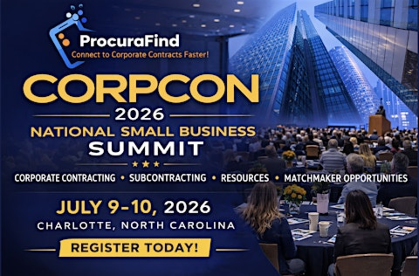 CorpCon 2026 - National Small Business Summit for Corporate Contracting