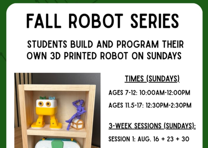 Teen Robot Series - Santa Cruz Maker Studios