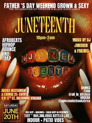 FATHER'S DAY WEEKEND GROWN AND SEXY PARTY AT ADDIS RESTAURANT & LOUNGE