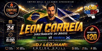 LEON CORREIA TOUR COPA DO MUNDO