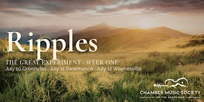 Concert #1: Ripples