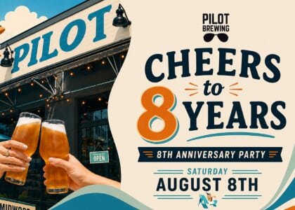 Cheers To 8 Years Anniversary Party!