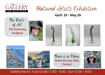 Sculpted Roots & Painted Memories: Two Artists, Two Visions