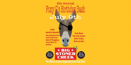 FOXY G'S 4th Annual Birthday Bash at the Charleston Pour House (Deck)