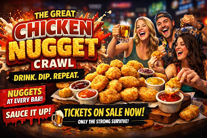 THE GREAT CHICKEN NUGGET CRAWL