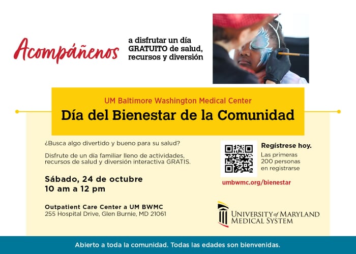 Dia del Bienestar de la Comunidad a UM BWMC