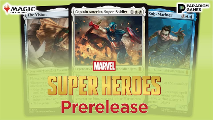 Paradigm Games Marvel Super Heroes Prerelease
