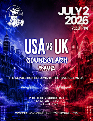 USA vs UK - Soundclash Rave - Rochester, NY