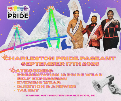 Charleston Pride Pageant 2026 - Sweet 16