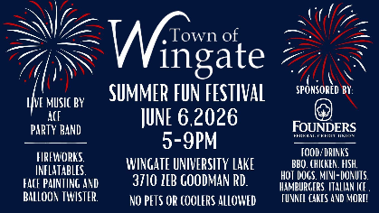 Wingate Summer Fun Festival