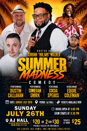 Summer Madness Comedy Show