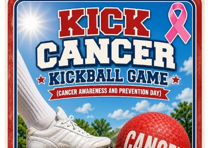 Kick Cancer Kickball Game