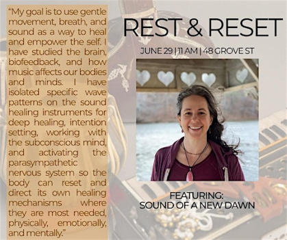 Rest + Reset: Sound of a New Dawn