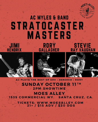 AC Myles & Band: Stratocaster Masters
