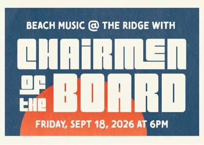 Beach Music at The Ridge: Chairmen of the Board