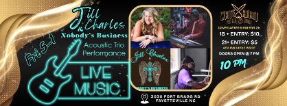 LIVE MUSIC @ THE RABBIT: Jill Charles & Nobody's Business