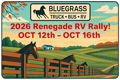 2026 Bluegrass Renegade RV Rally