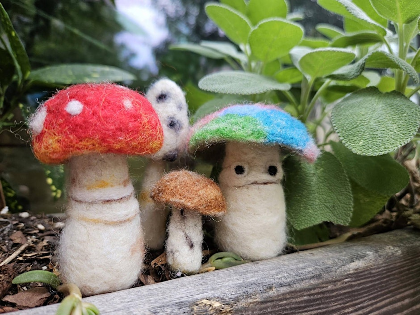 Fabulous Felted Fungi