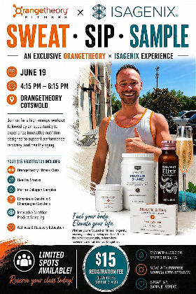 SWEAT • SIP • SAMPLE