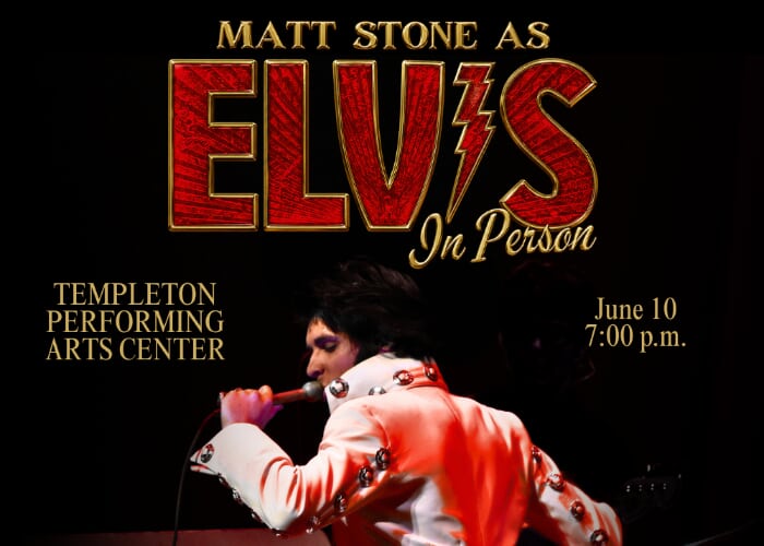 ELVIS: In Person | June 10th | Templeton Performing Arts Center