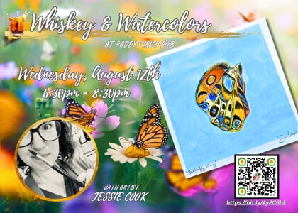 Whiskey & Watercolors - ‘Cabinet of Curiosities' with artist Jessie Cook!