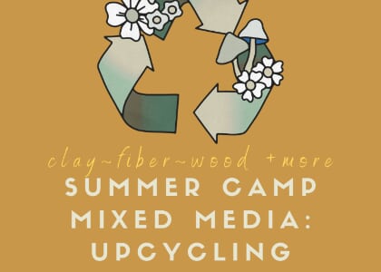 Kids | Clay, Wood & Mixed Media: Upcycling Exploration, 8-12yrs