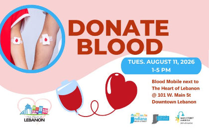 Downtown Lebanon Blood Drive