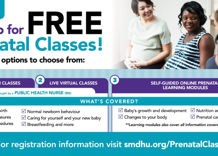SMDHU In-person Prenatal Class