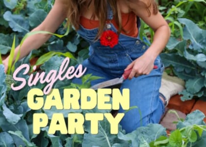 Singles Volunteer Garden Party