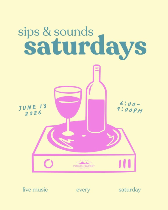 Sips & Sounds: Live Music @ the Market!