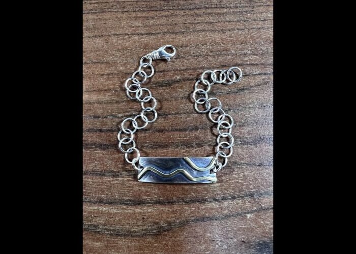 Poster for Mixed Metal Mountain Bracelet