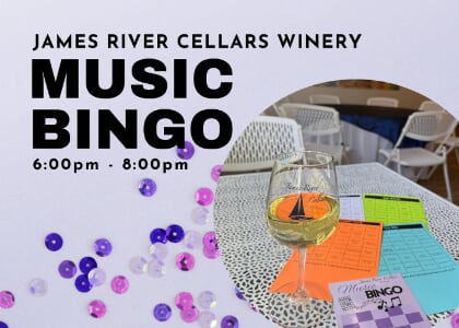 Music Bingo at James River Cellars Winery