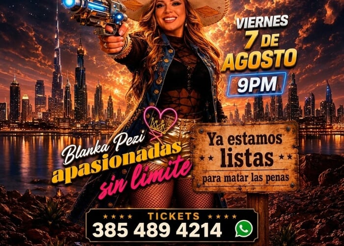 Blanka Pezi Tributo a Selena Live at Dubai UT | August 7–8, 2026