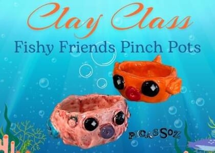 Clay Class - Fishy Pinch Pots