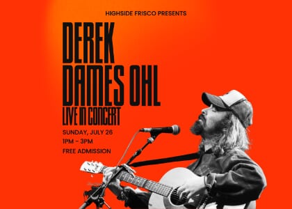 Live music with Derek Dames Ohl