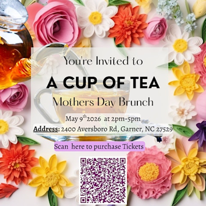 "A cup of tea"  Mothers day brunch