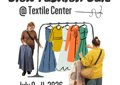 Slow Fashion Sale at Textile Center