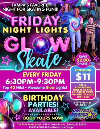 Friday Night Lights Glow Skate