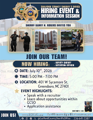 Guilford County Sheriff's Office Career Expo