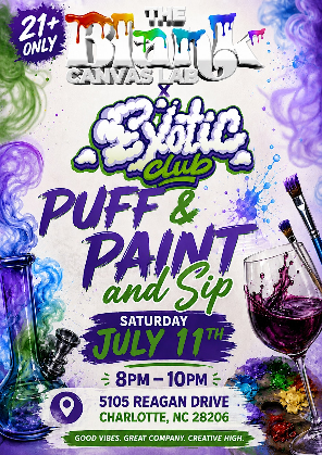 Puff , Paint & Sip