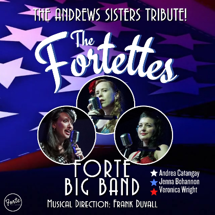 The Fortettes, Live with the Forte Big Band!