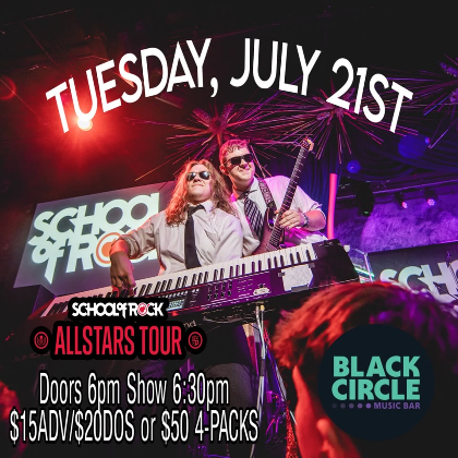 Stranger Attractions Presents SCHOOL OF ROCK ALLSTARS TOUR 2026