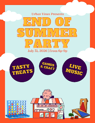 End of Summer Party-- Craft