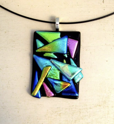 Beginner Fused Glass: Pendant & Earrings