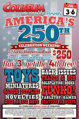 Fantastic Fourth of July Weekend at Coliseum of Comics