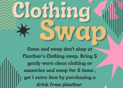 Clothing Swap at Plant Bar Chattanooga