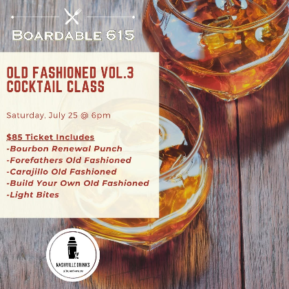 Cocktail Class: The Old Fashioned