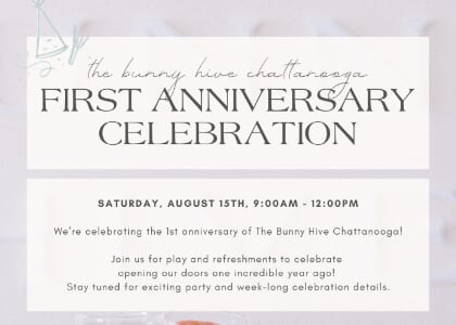 The Bunny Hive's First Anniversary Celebration