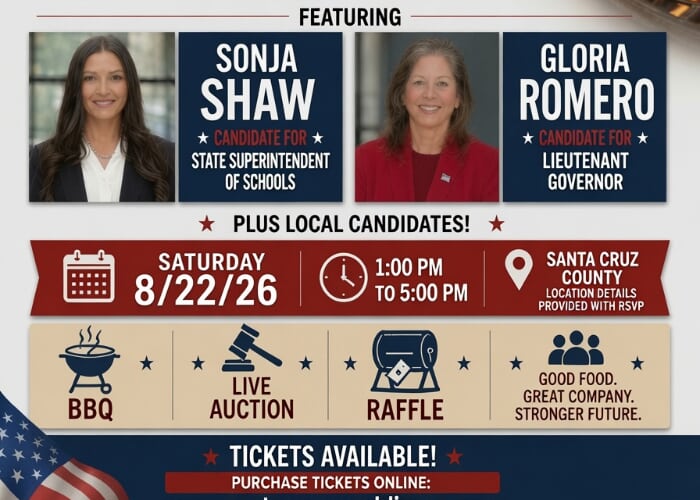 Santa Cruz County Republican Party Annual Fundraising BBQ/ candidate forum